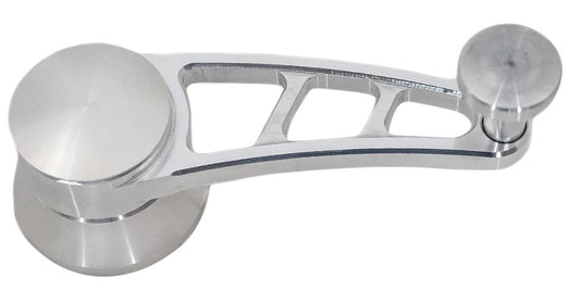 Quarter Window Crank; Pre-1948 GM; Slotted; Polished