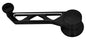 Window Crank; Chevy & Ford 1949+; Triangular; Black Onyx