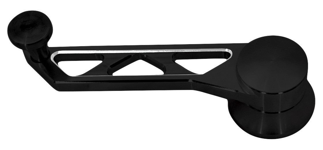 Window Crank; Pre-1948 GM; Triangular; Black Onyx