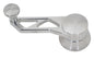Quarter Window Crank; Chevy & Ford 1949+; Triangular; Polished