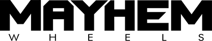 MAYHEM COGENT 8107 GLOSS BLACK MILLED PRISM RED 20X10 6-135/6-139.7 -19MM 106MM