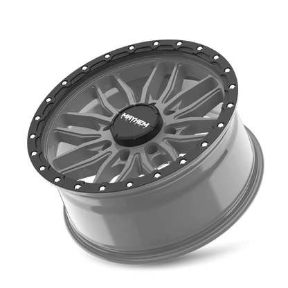 MAYHEM VECTOR 8310 MATTE GUNMETAL BLACK LIP 20X9 8-170 18MM 125.2MM 8310-2970MGT