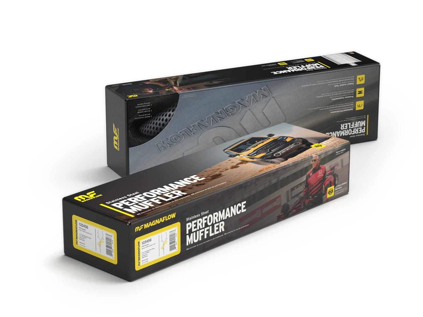 MagnaFlow 5 X 8in. Oval Straight-Through Performance Exhaust Muffler 12244