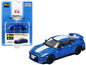 Nissan GT-R RHD (Right Hand Drive) Bayside Blue with White Stripe "50th Anniversary Edition" Limited Edition to 1200 pieces 1/64 Diecast Model Car by Era Car  free shipping USA