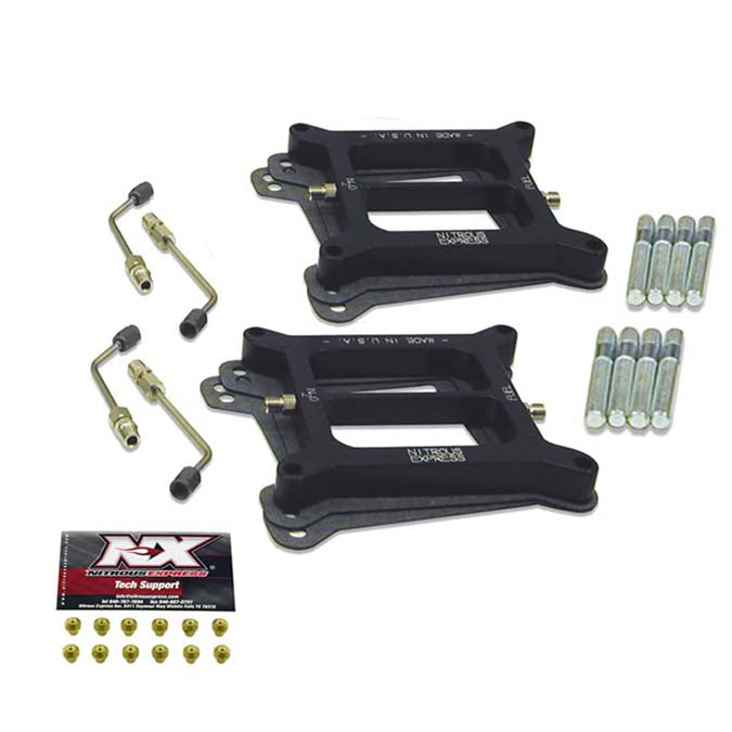 Nitrous Express - Dual 4150 Stage Six Plate Conversion - NX3024