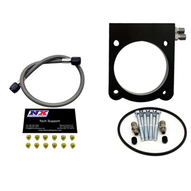 Nitrous Express - 3.6L V6 Dodge Throttle Body Plate Conversion - NX971