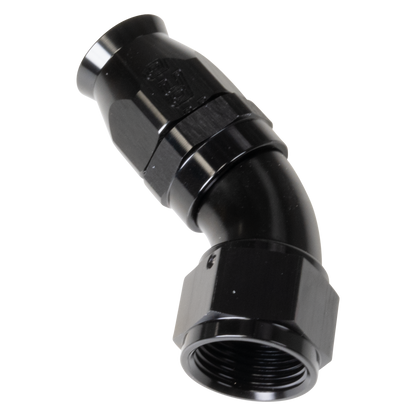 Black 45 -12 Pro PTFE Hose End