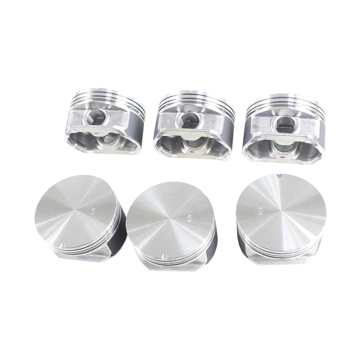 Piston Set 1998-2011 Chrysler,Dodge,Jeep,Plymouth,Volkswagen 3.8L (Oversizes Available)