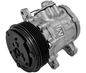 March Ultra Series Sanden 7176 AC Compressor  Cast  6 Rib Serpentine Clutch