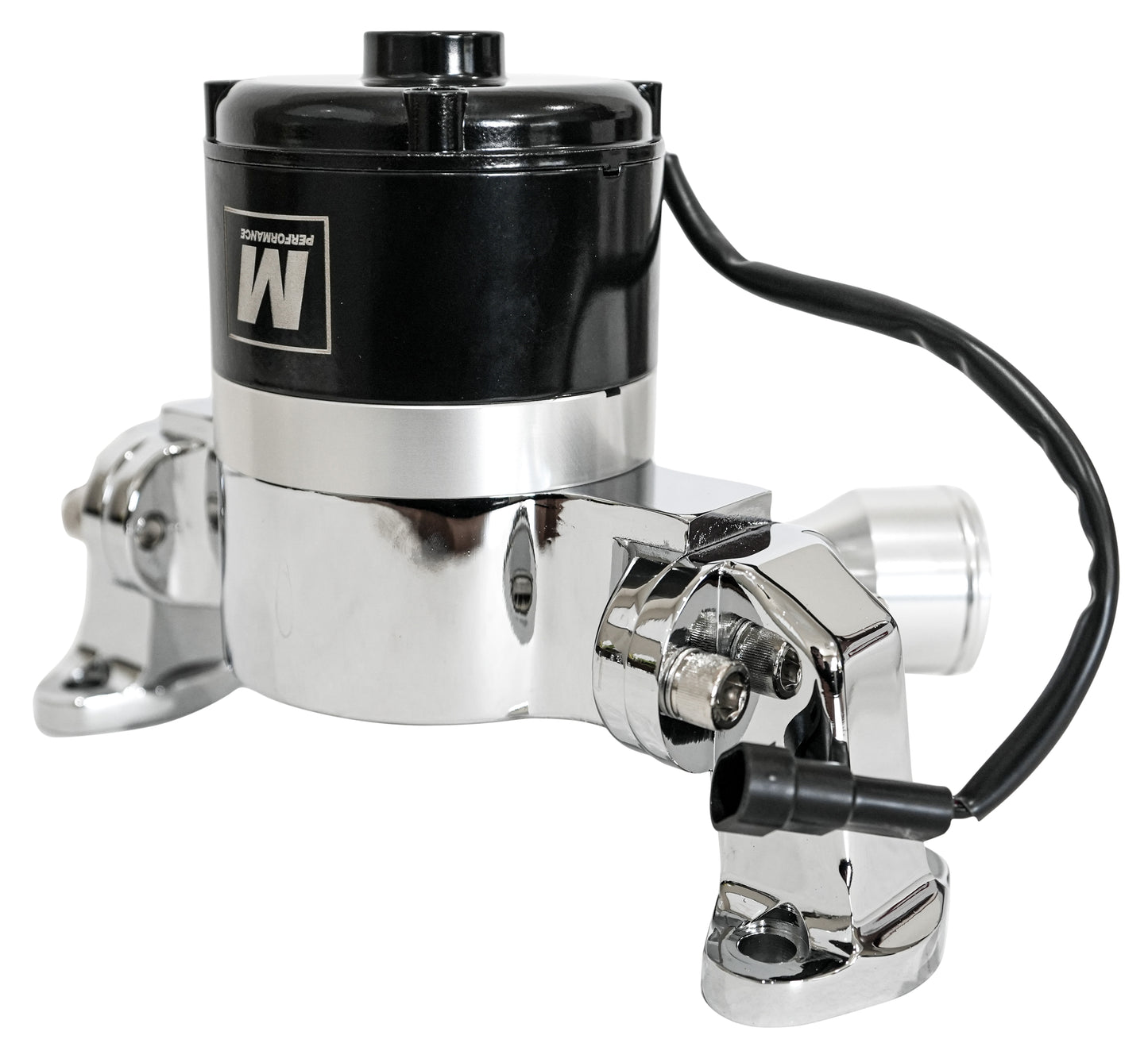 Small Block Chevy Electric Water Pump  Chrome