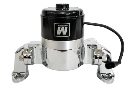 Small Block Chevy Electric Water Pump  Chrome