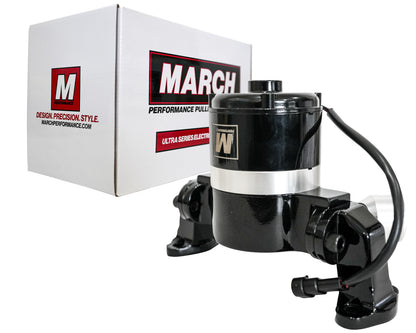 Small Block Chevy Electric Water Pump  Black