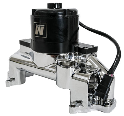 Chevy LS Electric Water Pump  Chrome