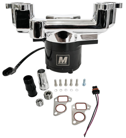 Chevy LS Electric Water Pump  Chrome