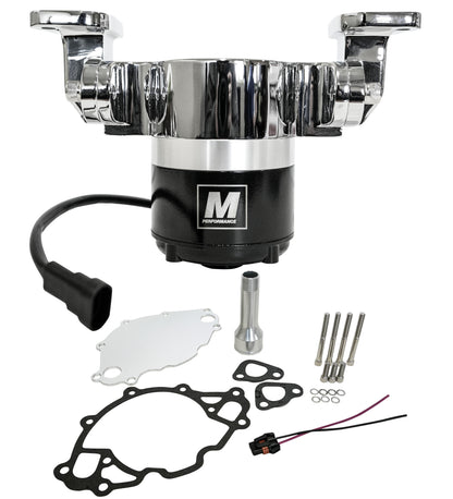 Small Block Ford Electric Water Pump  Chrome
