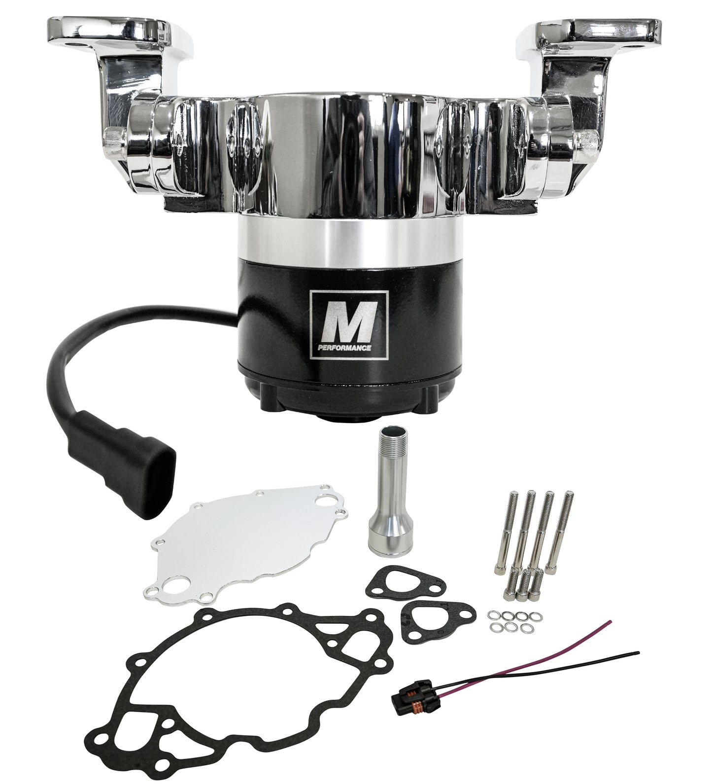 351C Ford Electric Water Pump  Chrome