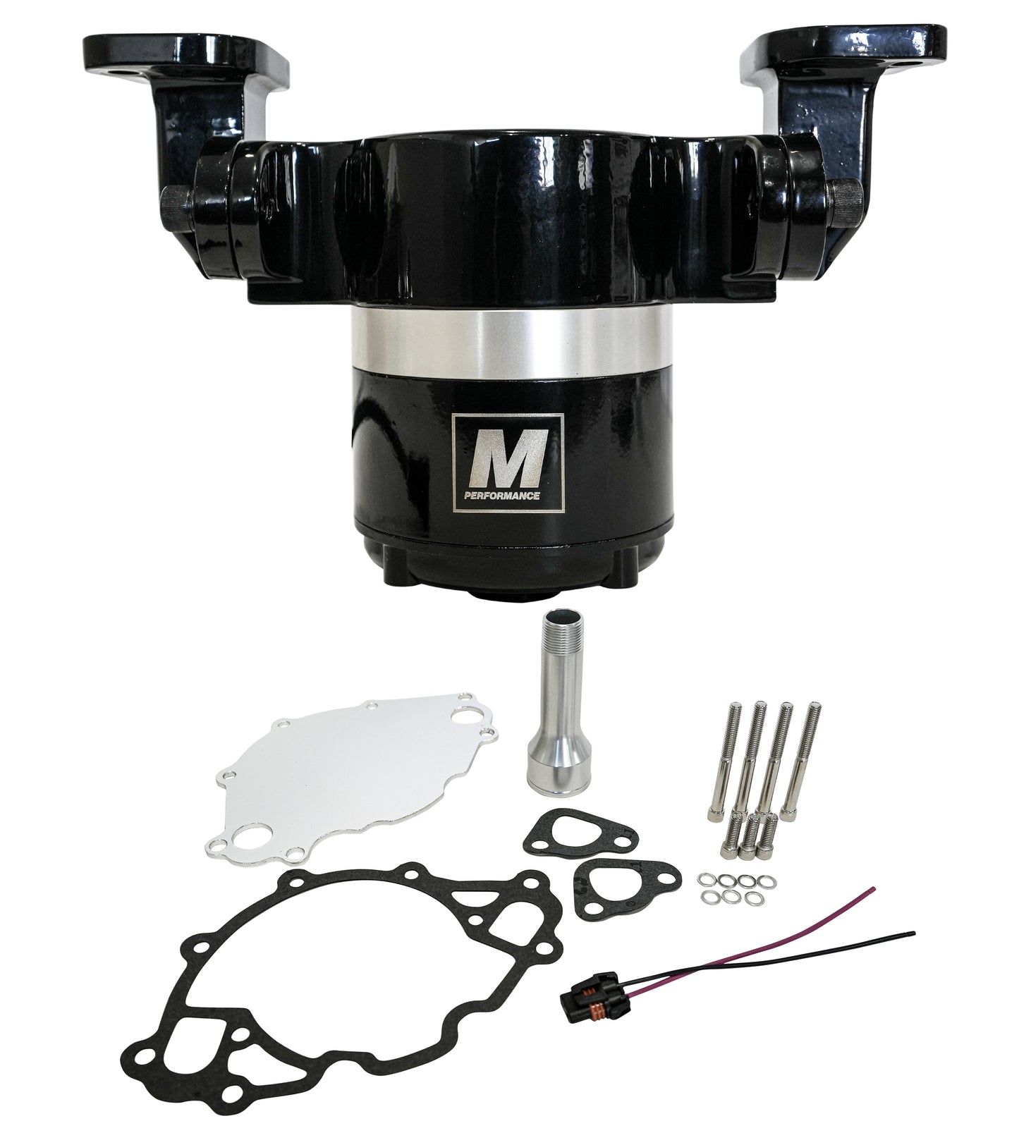 Small Block Ford Electric Water Pump  Black