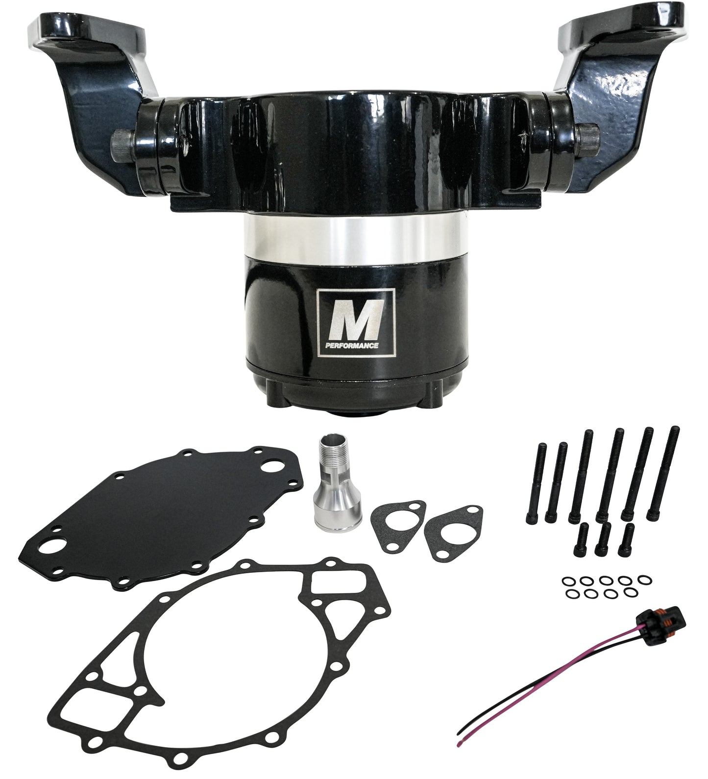 Big Block Ford Electric Water Pump  Black