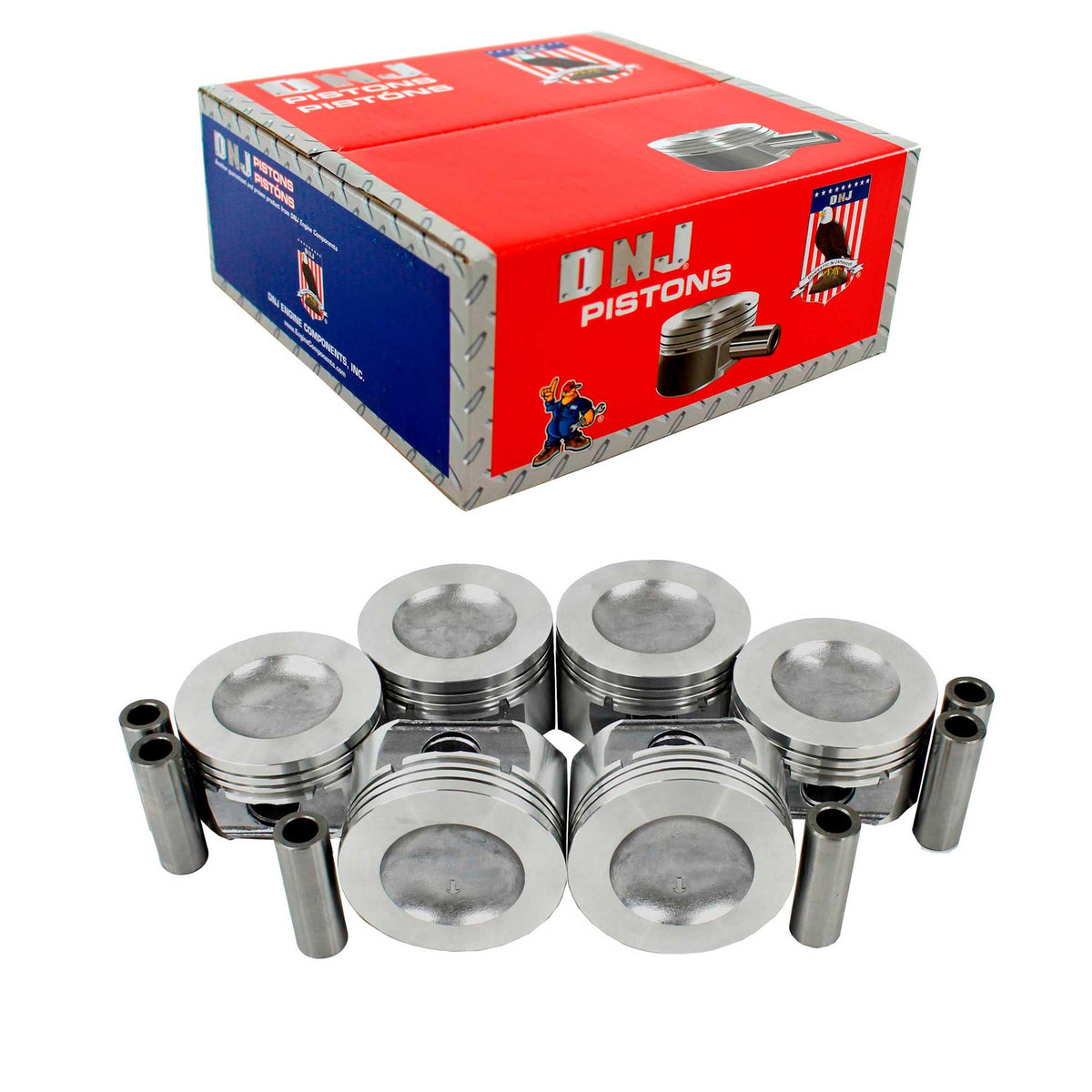 Piston Set 1990-1994 Ford,Mazda 4.0L (Oversizes Available)