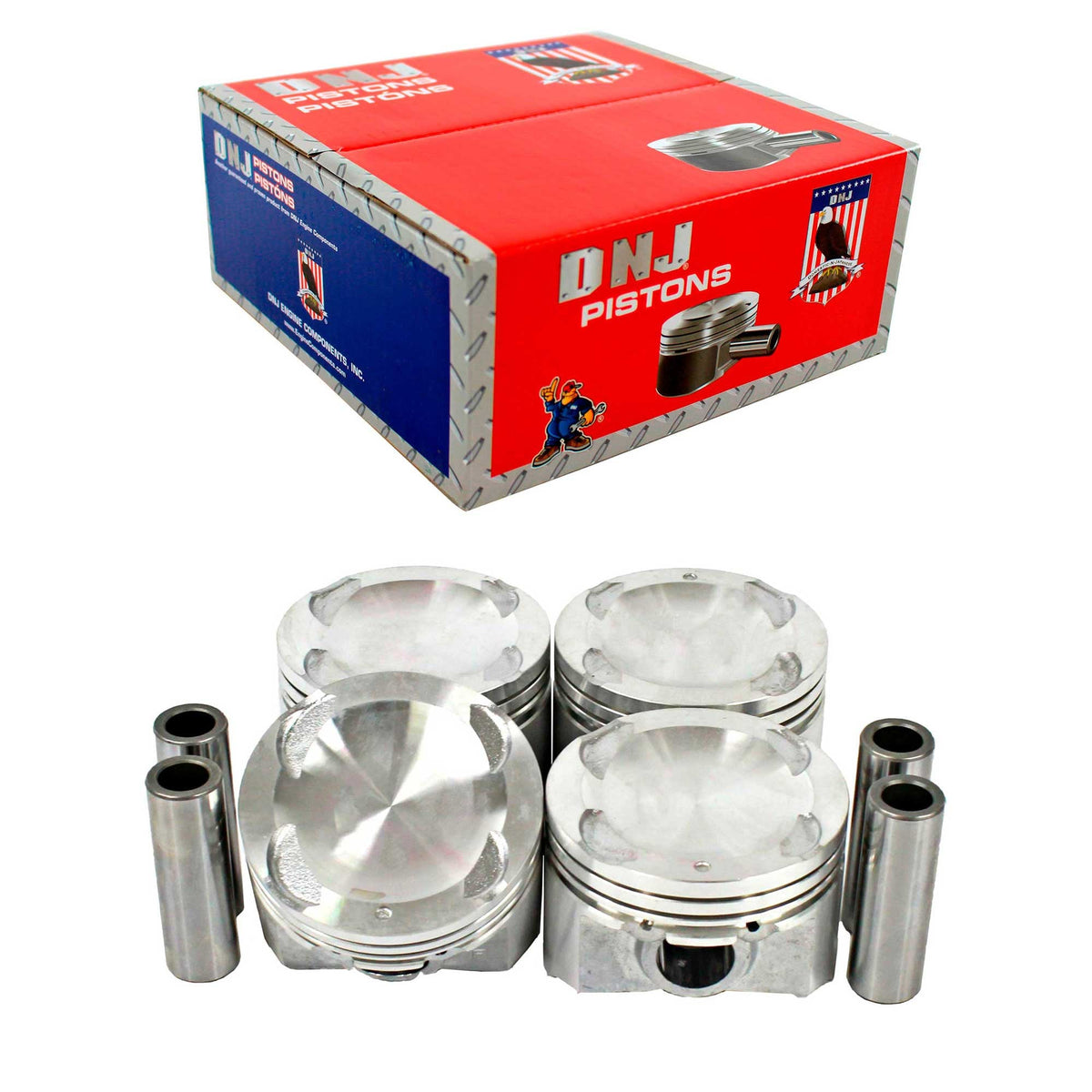 Piston Set 1999-2001 Mazda 1.6L (Oversizes Available)