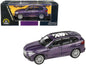 2018 BMW X5 Daytona Violet Metallic with Sunroof 1/64 Diecast Model Car by Paragon Models  free shipping USA