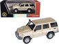 2014 Toyota Land Cruiser 76 Vintage Gold Metallic 1/64 Diecast Model Car by Paragon Models  free shipping USA