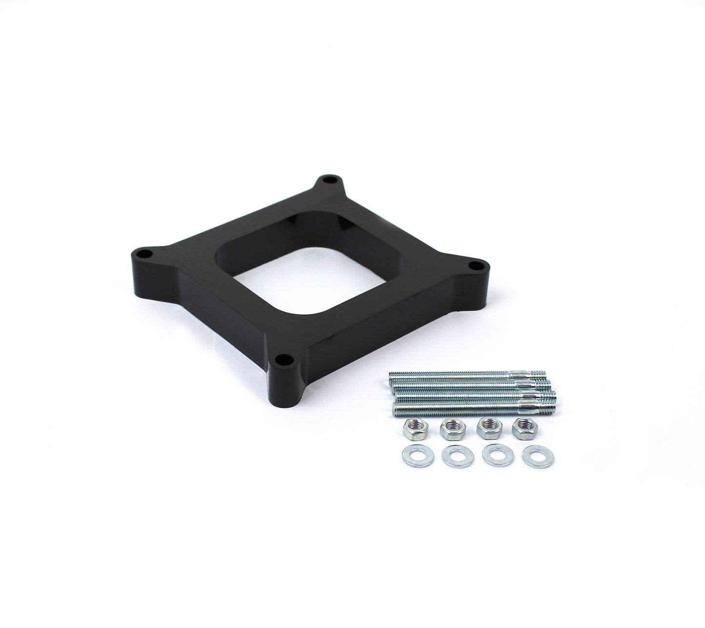 Speedmaster PCE120.1005 1" Phenolic / Bakelite Carburetor Spacer Open Center Port