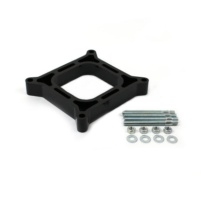 Speedmaster PCE120.1005 1" Phenolic / Bakelite Carburetor Spacer Open Center Port