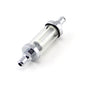 Speedmaster PCE132.1001 Fuel Filter 3/8" Inlet & Outlet Chrome & Clear