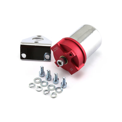 Speedmaster PCE132.1004 Billet Aluminum Cap Fuel Filter W/ Accessories