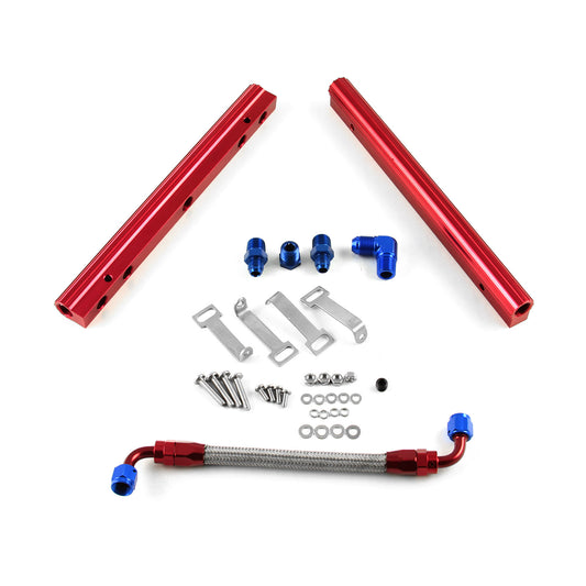 Speedmaster PCE137.1004 Fits Chevy BBC 454 Billet Aluminum Fuel Injector Rail Kit