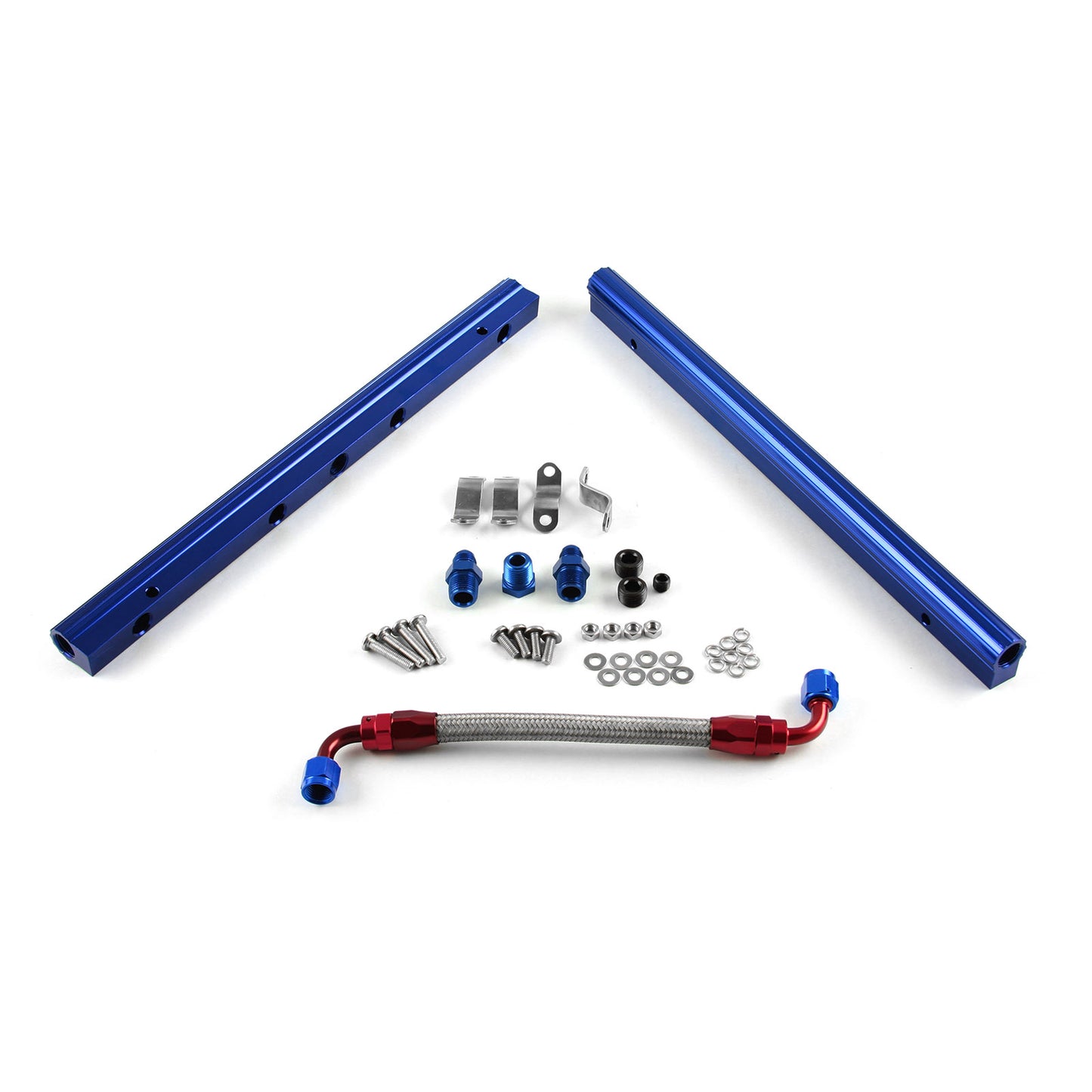 Speedmaster PCE137.1005 Fits Ford SB 289 302 351 Billet Aluminum Fuel Injector Rail Kit
