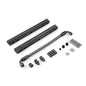 Speedmaster PCE137.1012.02 Pontiac 326 350 389 400 421 428 455 Billet Aluminum Fuel Injector Rail Kit - Black