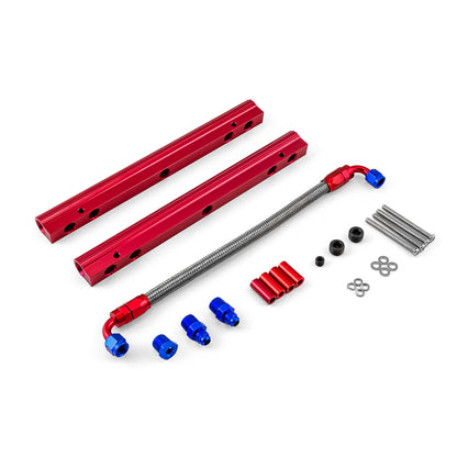 Speedmaster PCE137.1012 Pontiac 326 350 389 400 421 428 455 Billet Aluminum Fuel Injector Rail Kit