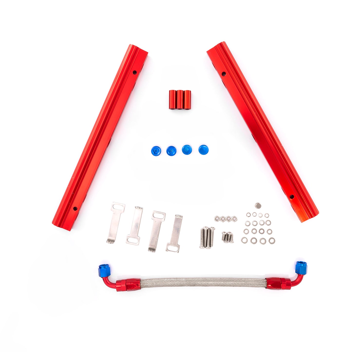 Speedmaster PCE137.1013.02 Pontiac 326 350 389 400 421 428 455 Single Billet Alum. Fuel Injector Rail Kit