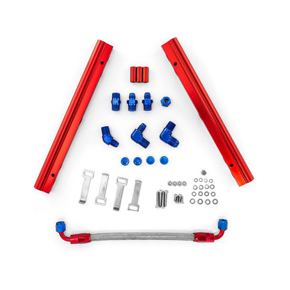 Speedmaster PCE137.1013 Pontiac 326 350 389 400 421 428 455 Single Billet Alum. Fuel Injector Rail Kit