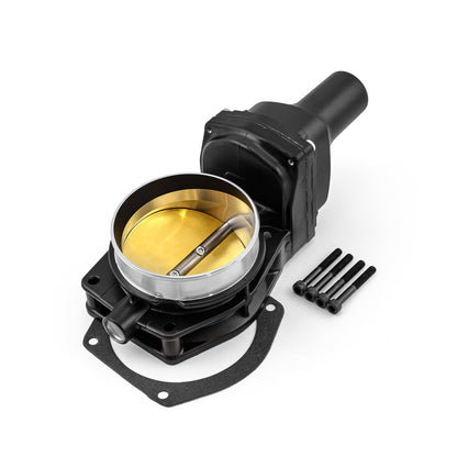 Speedmaster PCE138.1013 92mm Fly By Wire LS2 4 Bolt High Flow Throttle Body Black