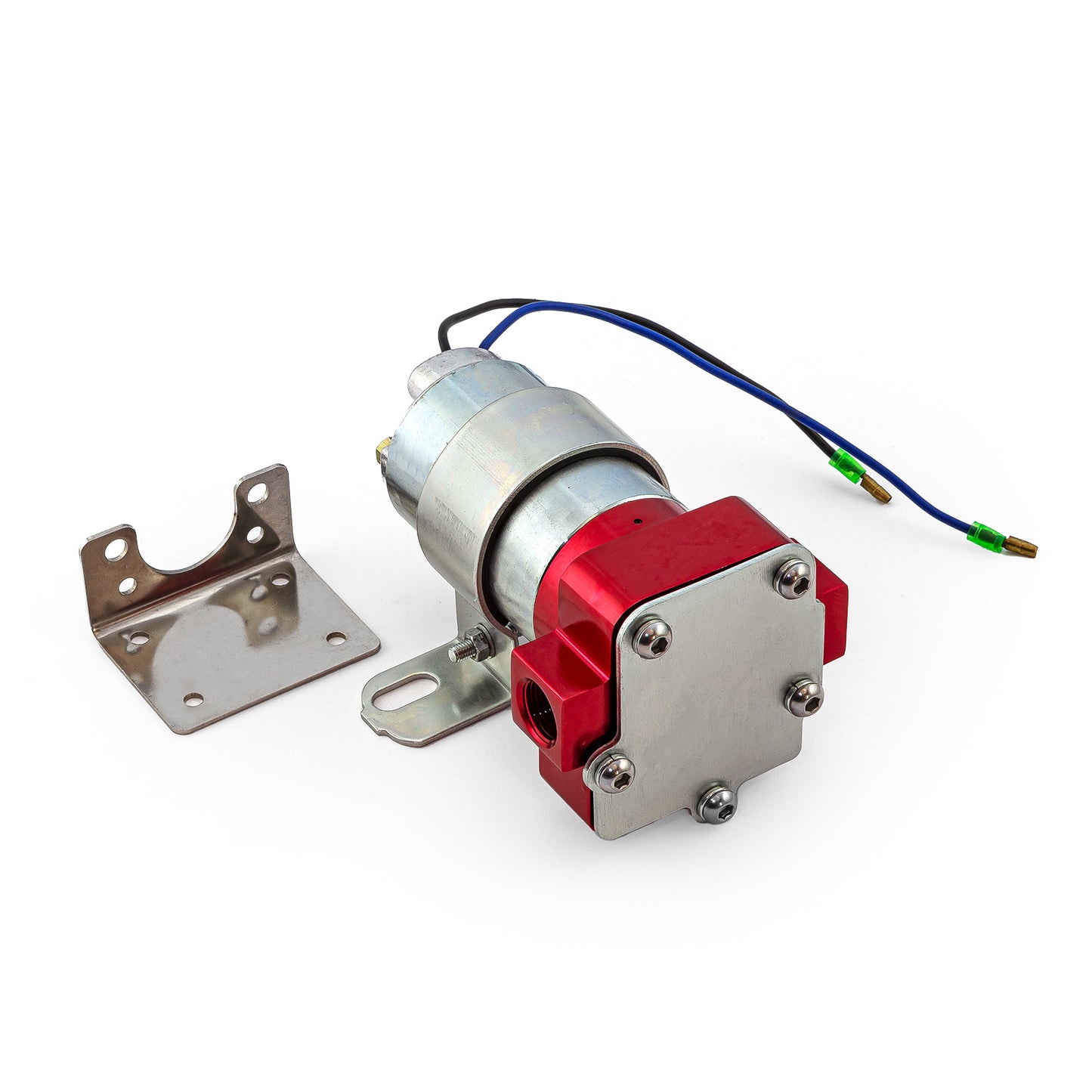 Speedmaster PCE145.1019 140 Gph @ 14 PSI Red Billet Universal Electric Fuel Pump