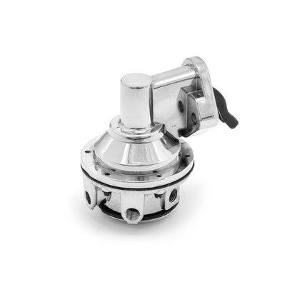 Speedmaster PCE146.1009 Fits Chevy SBC 350 High Volume Mechanical Fuel Pump Chrome 1/4" Fitting