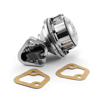 Speedmaster PCE146.1012 Fits Chevy BBC 454 High Volume Mechanical Fuel Pump Chrome 1/4" NPT Fitting