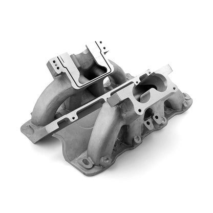 Speedmaster PCE147.1053 Fits Ford 302 351C Cleveland 3V (4V W/Tongues) Fusion High Rise Intake Manifold Satin