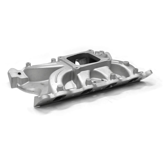 Speedmaster PCE147.1079 Fits Ford 302 351C Cleveland 2V Torque Low Rise Intake Manifold Satin