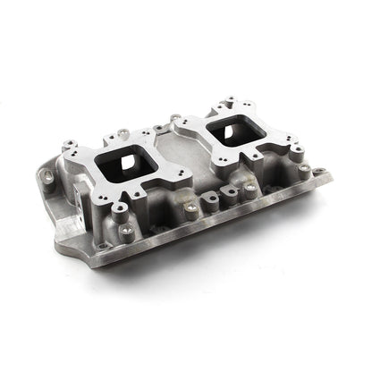 Speedmaster PCE147.1088 Fits Ford 351W SVO Windsor 3V (4V With Tongues) Twin Carb Intake Manifold Satin