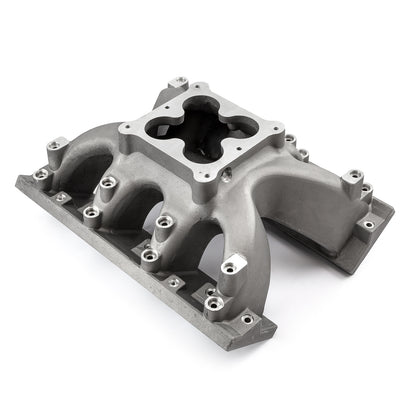 Speedmaster PCE147.1130 Fits Chevy GM LS1 LS2 LS6 4500 Flange Carburetor Intake Manifold Satin