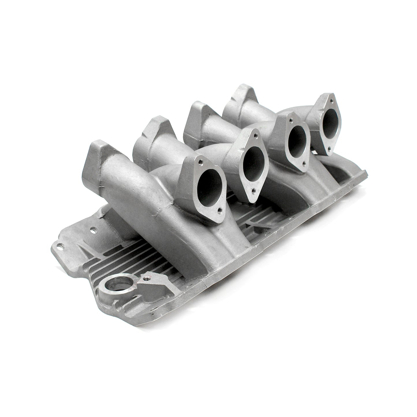 Speedmaster PCE148.1011 Fits Chevy SBC 350 Cross Ram Webber Stack Intake Manifold Satin