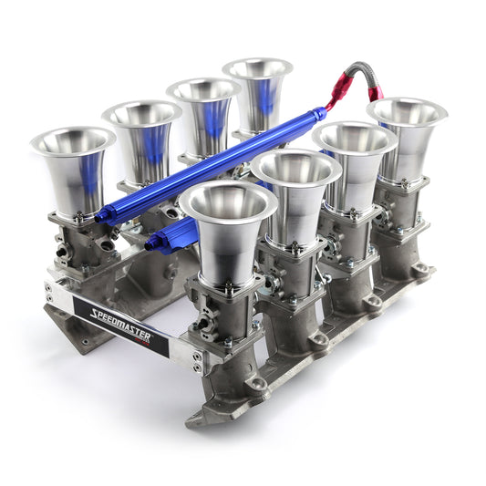 Speedmaster PCE148.1043 Fits Chevy GM LS7 Downdraft EFI Stack Intake Manifold System Satin