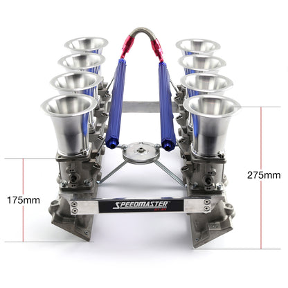 Speedmaster PCE148.1043 Fits Chevy GM LS7 Downdraft EFI Stack Intake Manifold System Satin
