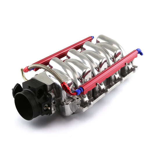 Speedmaster PCE148.1100.02 Fits Chevy LS1 LS6 Polished Aluminum Intake Manifold With 92mm Throttle Body