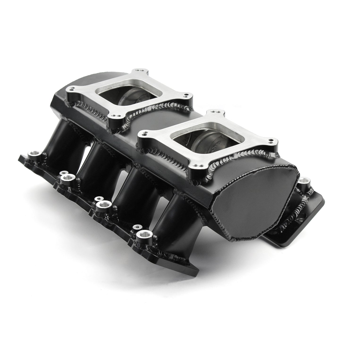 Speedmaster PCE148.1104 Fits Chevy GM LS1 LS2 LS6 Fabricated EFI Twin Throttle Body Intake Manifold Black