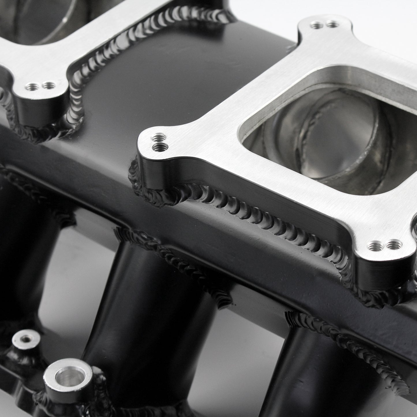 Speedmaster PCE148.1104 Fits Chevy GM LS1 LS2 LS6 Fabricated EFI Twin Throttle Body Intake Manifold Black